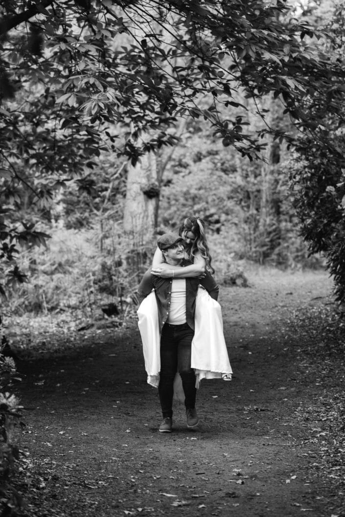 Black & White Engagement Shoot Photo - Russ Kemp Photography